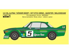 Transkit – BMW 3,5 CSL „Alpina / Gösser Beer“ - 1977 ETCC Brno 1/24 Transkit – BMW 3,5 CSL „Alpina / Gösser Beer“ - 1977 ETCC Brno 1/24